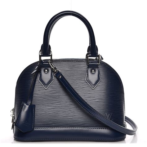 LOUIS VUITTON Epi Alma BB Indigo 1500743 .